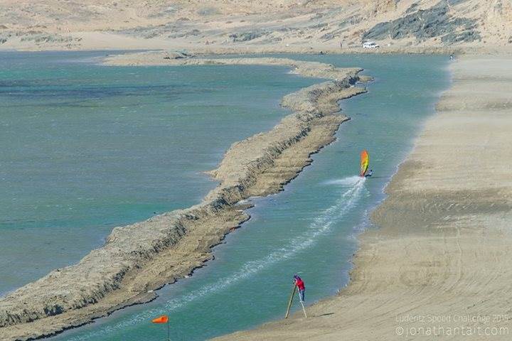 Luderitz Canal - Water level good.