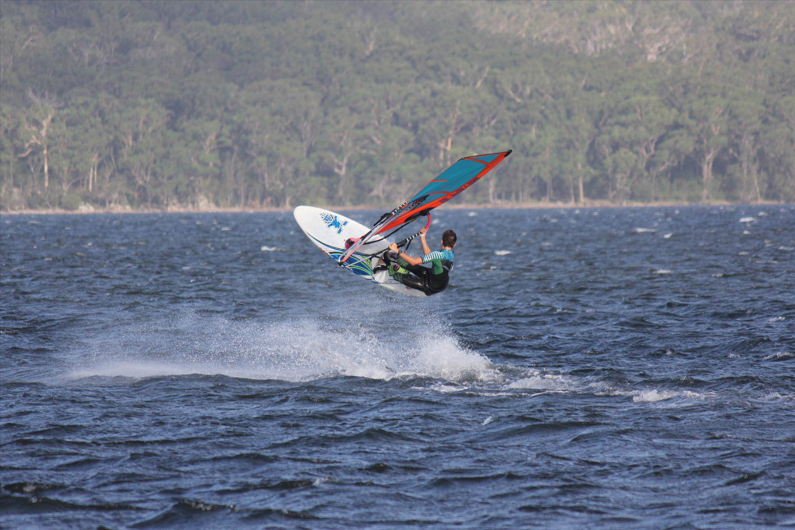 kids windsurfing aus2001 alex halank xs-3 severne