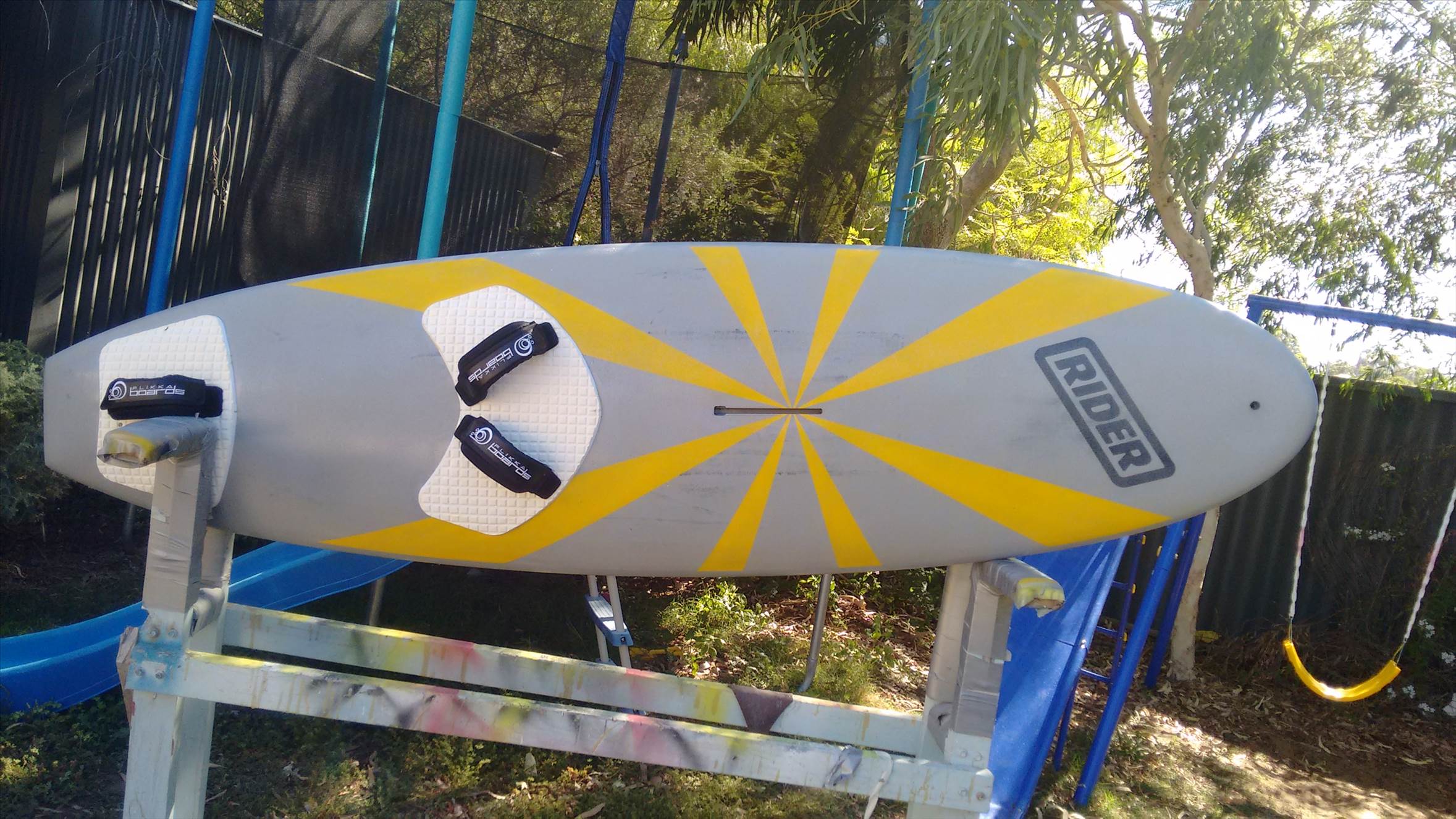 Rider custom sailboard