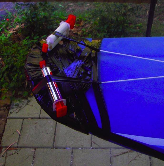 Doing the first layer of the sandwich