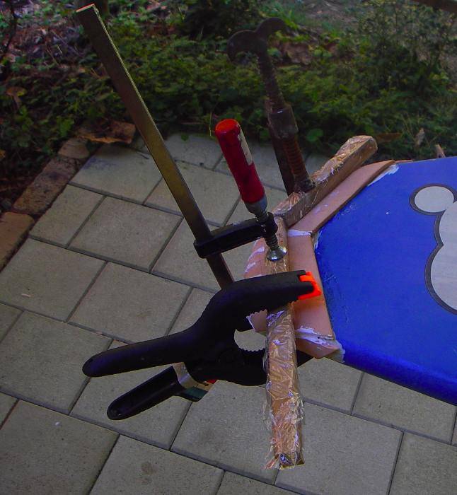 Bogging and clamping...