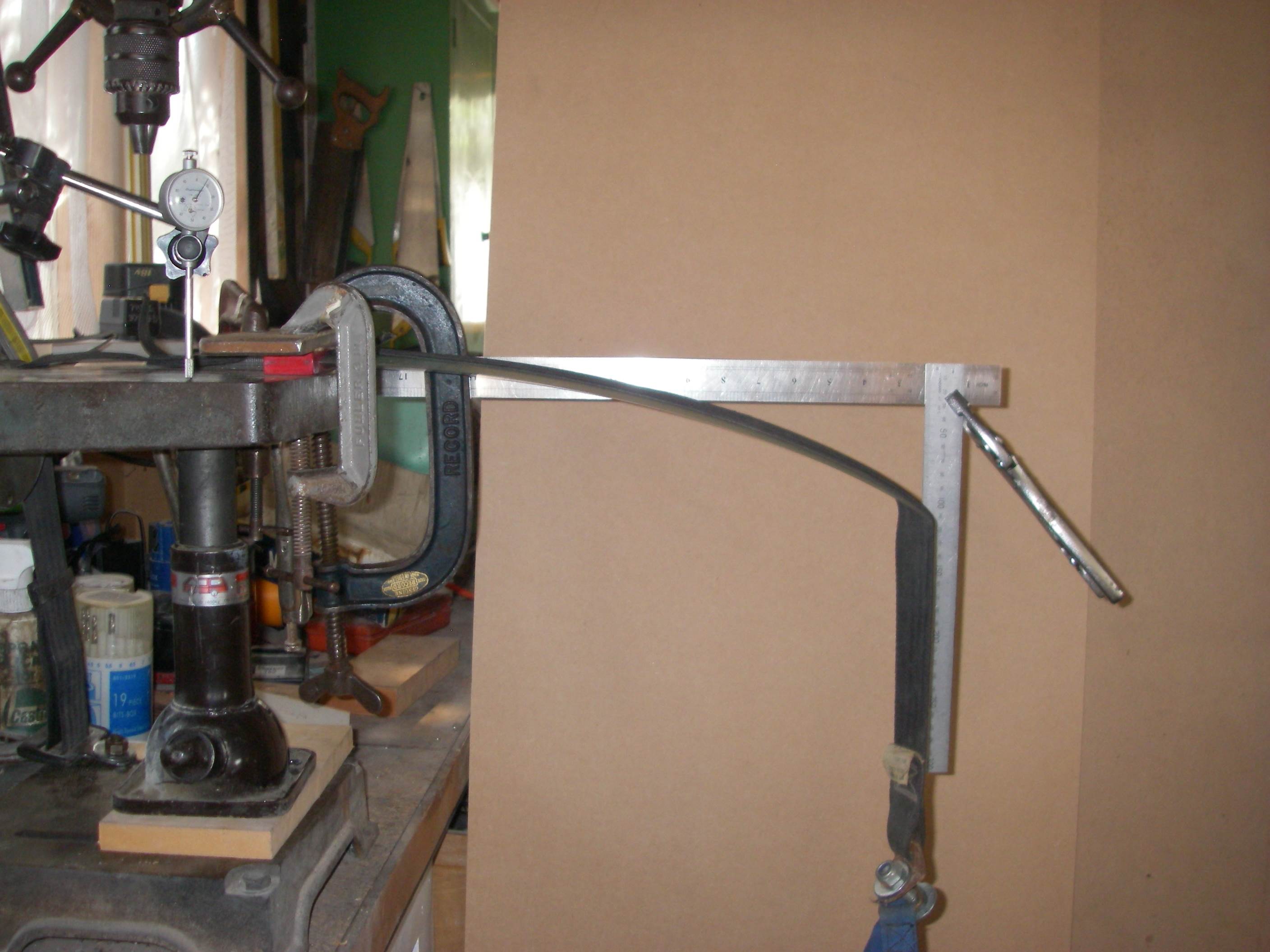 fin molds bend tests