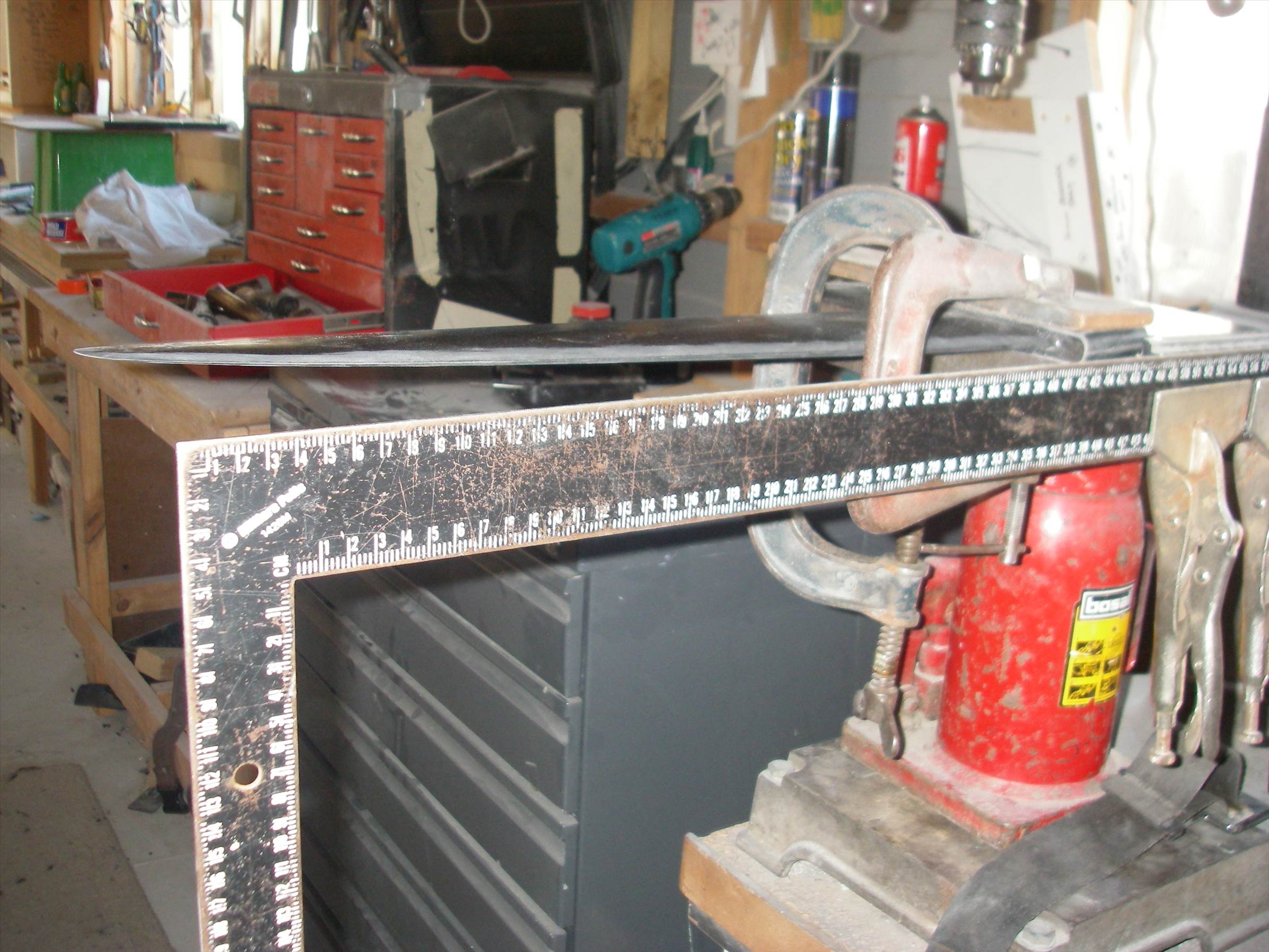 fin molds bend tests