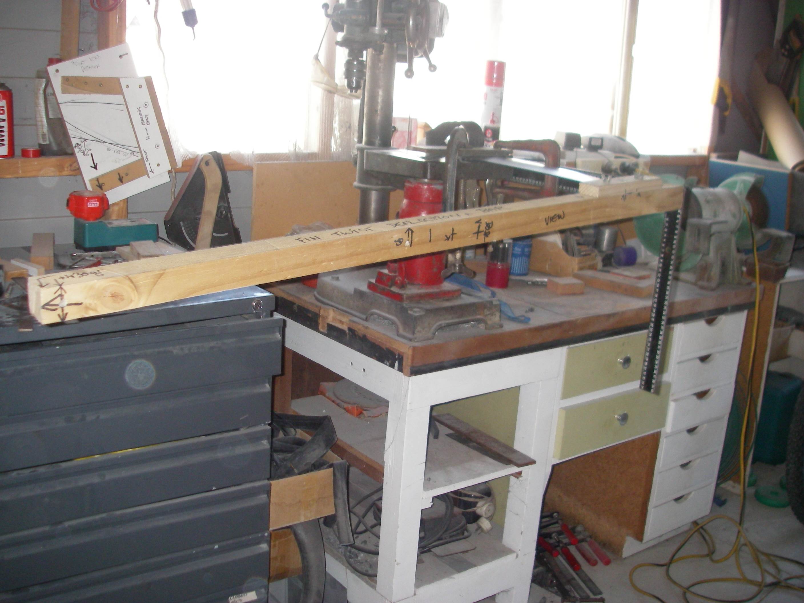 fin molds bend tests