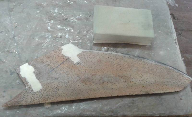 ready for 2nd side carbon