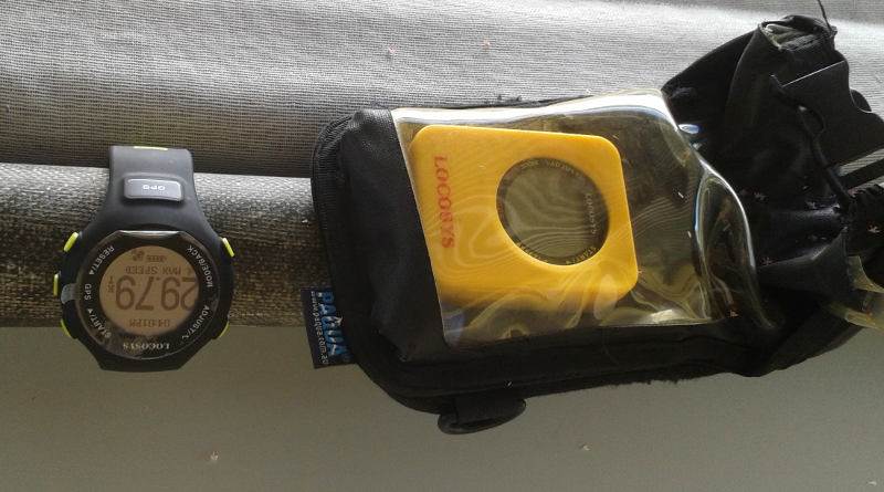 watch and GW52 on car roof