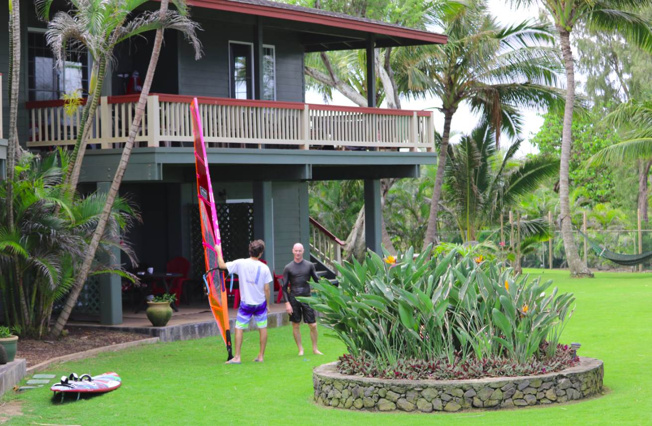 The Windsurfing house