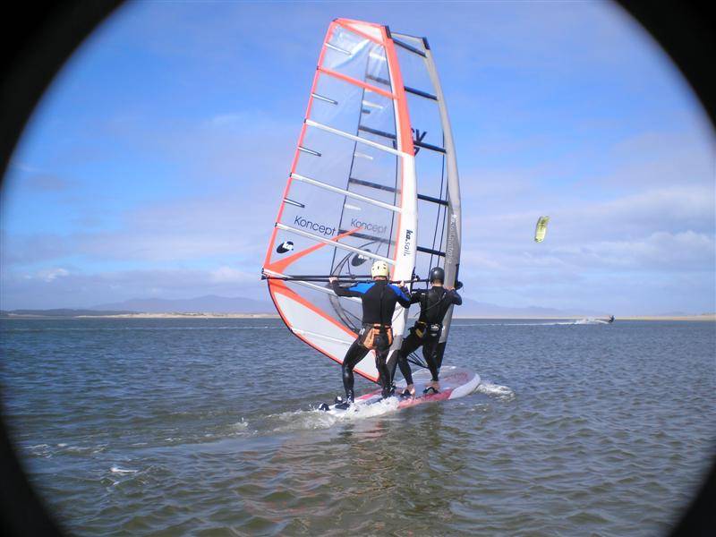 Starboard Gemini - tandom at the spit