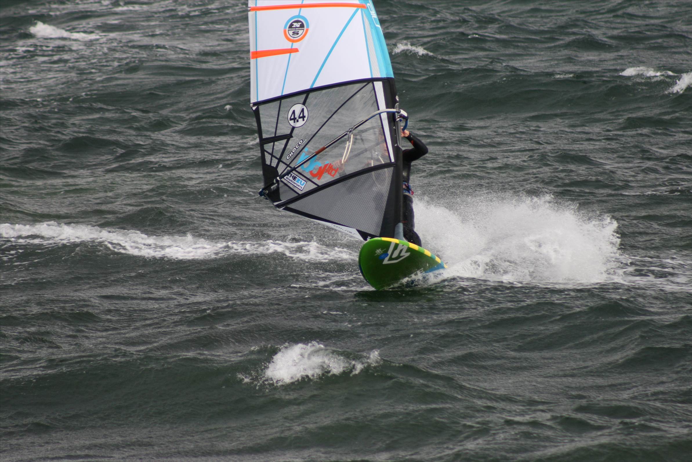 Classic northerly at Greens