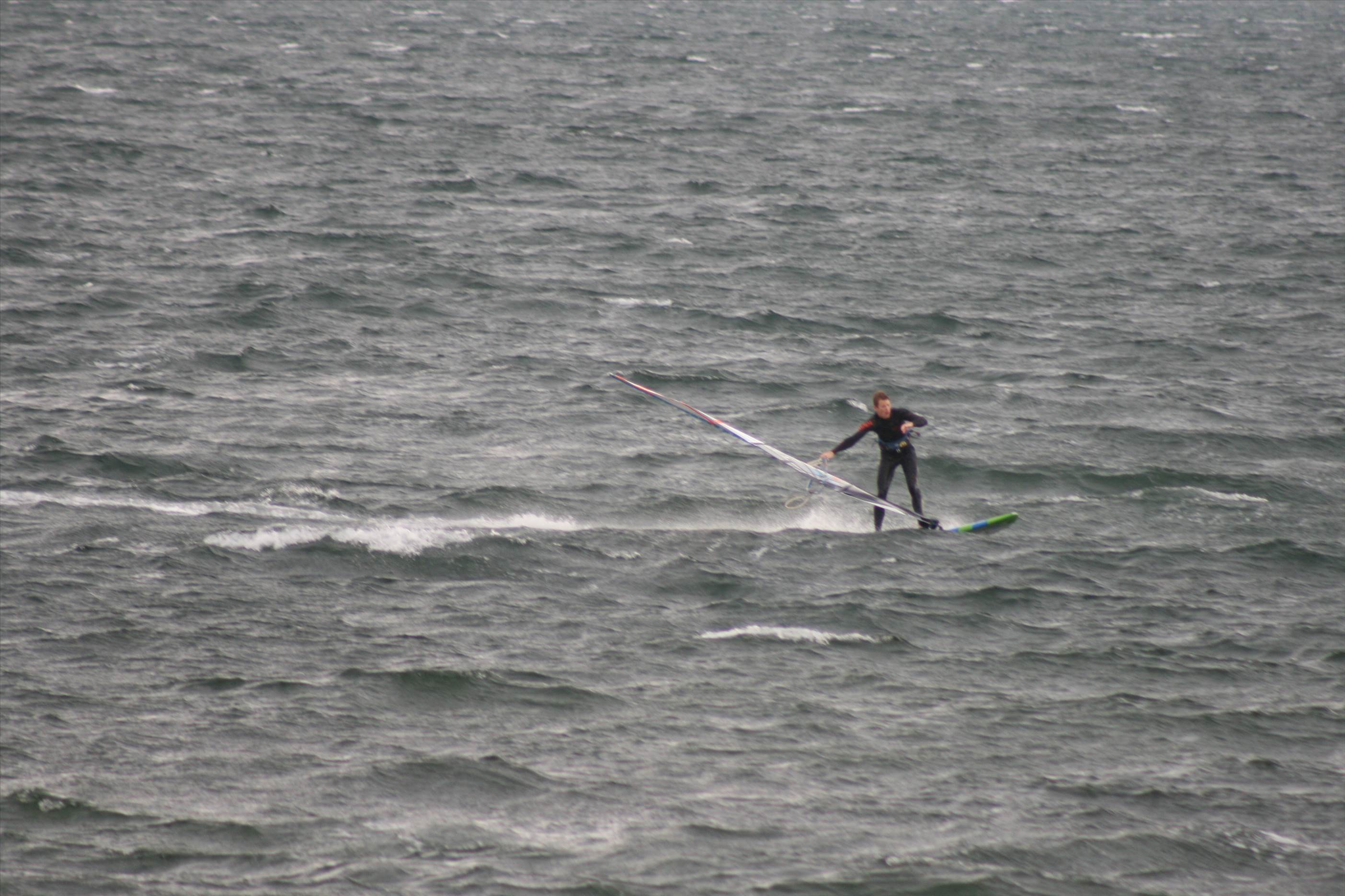 Classic northerly at Greens