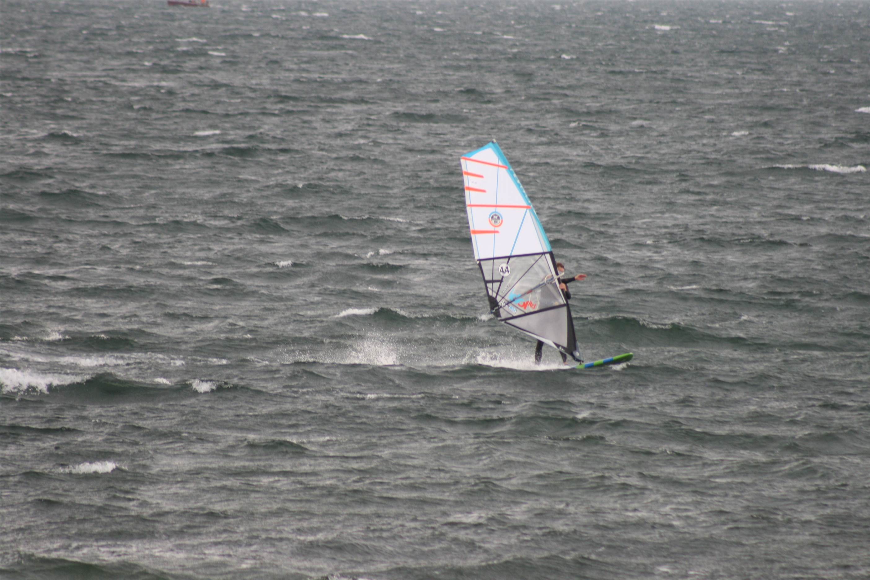 Classic northerly at Greens