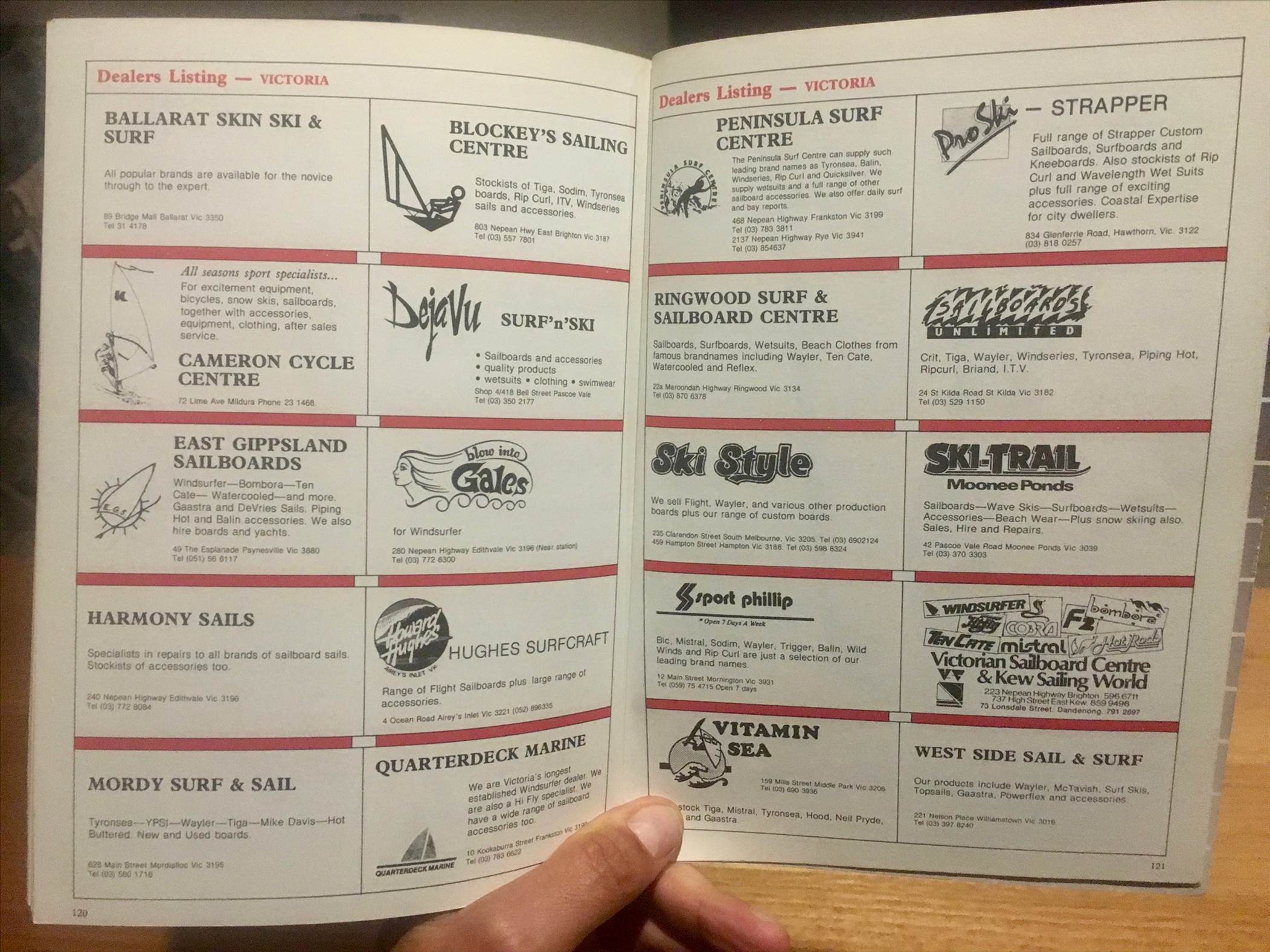 First Annual Sailboard Guide 1984-85 Australia