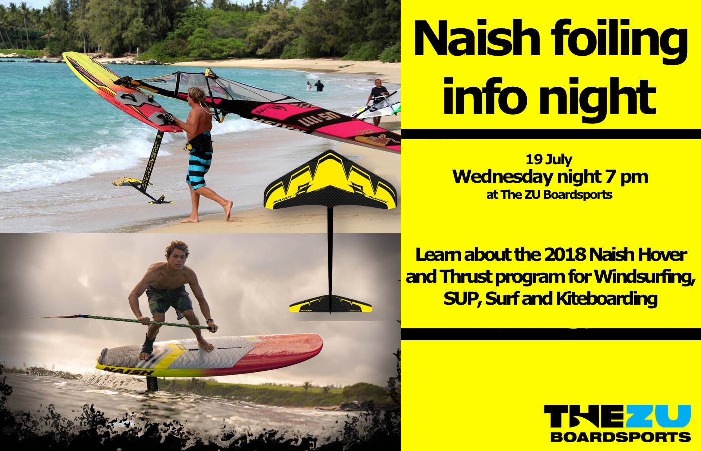 Foiling info night at the ZU