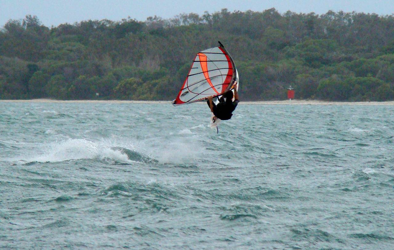 Windy day @ the Shearwater 5-9-07