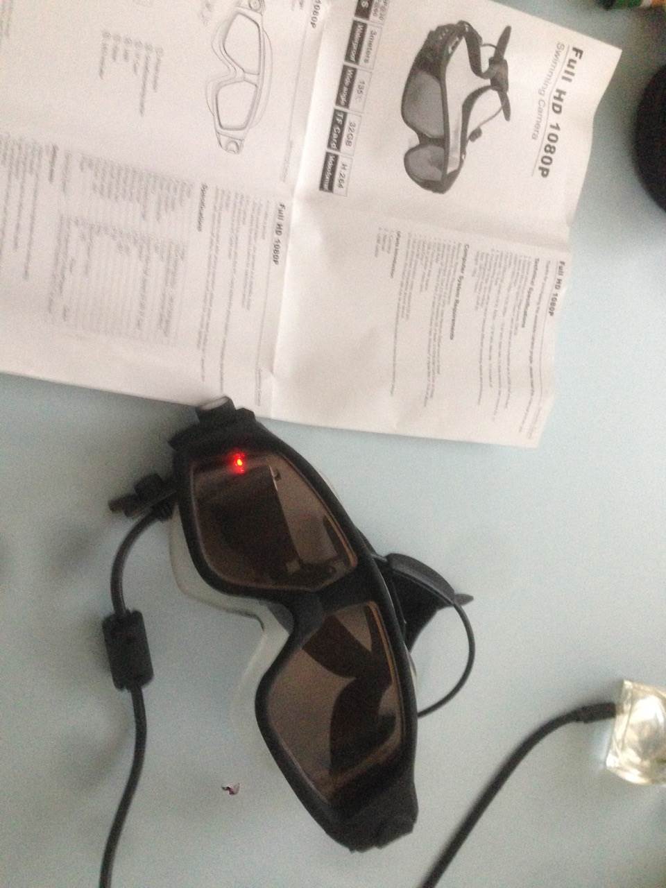 Liquid Image 1080 swimming Camera Goggles.