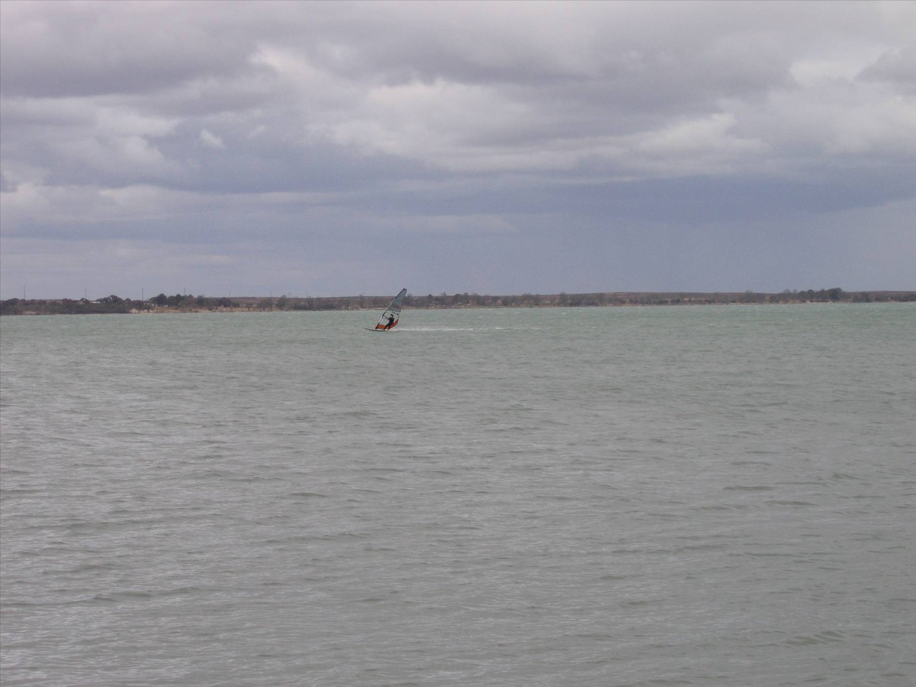 Speed Sailing   Lake Bonney