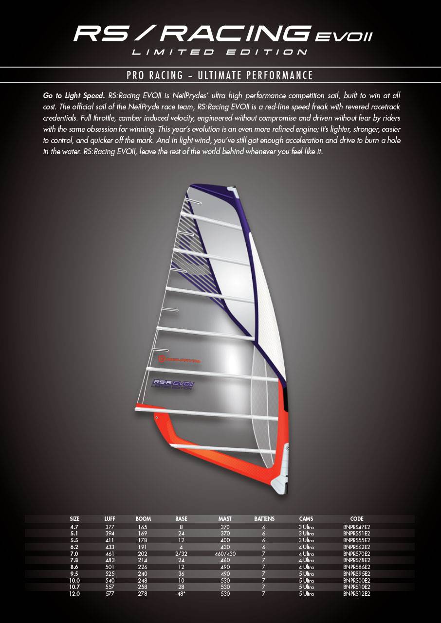 Neil Pryde 2010 RSR EVOII LE 01
