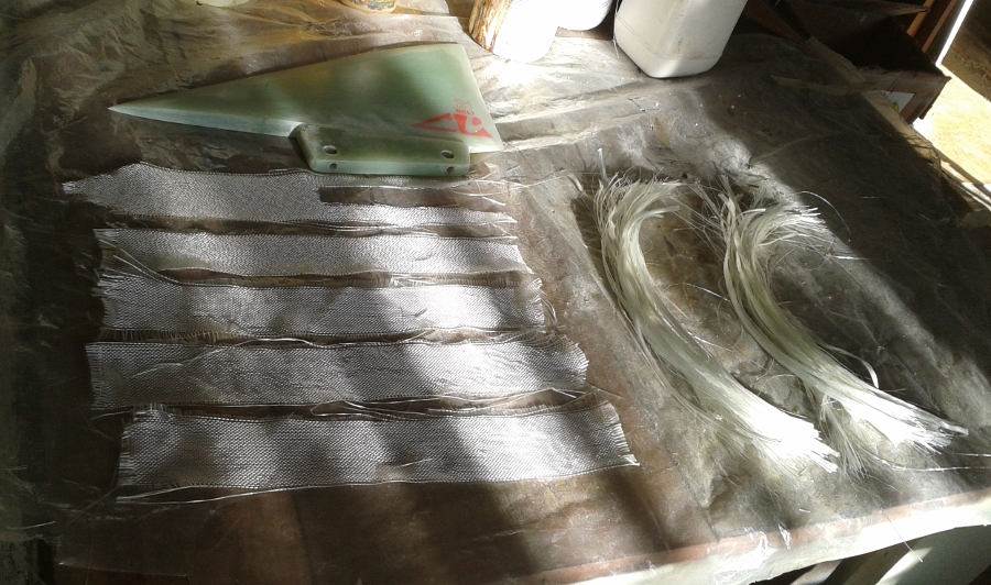 glass cut for fillet.