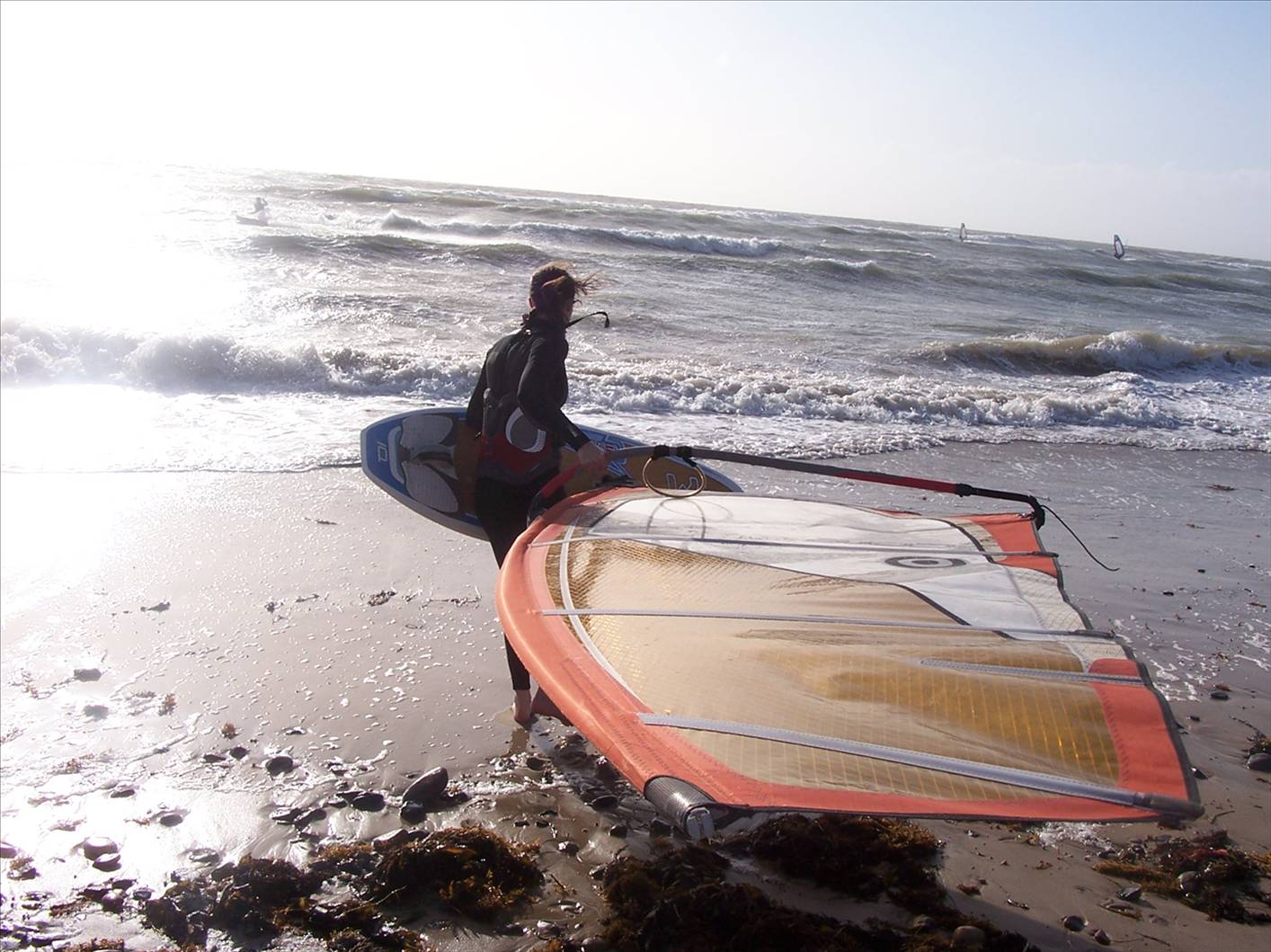 Kym at seacliff Sunday 