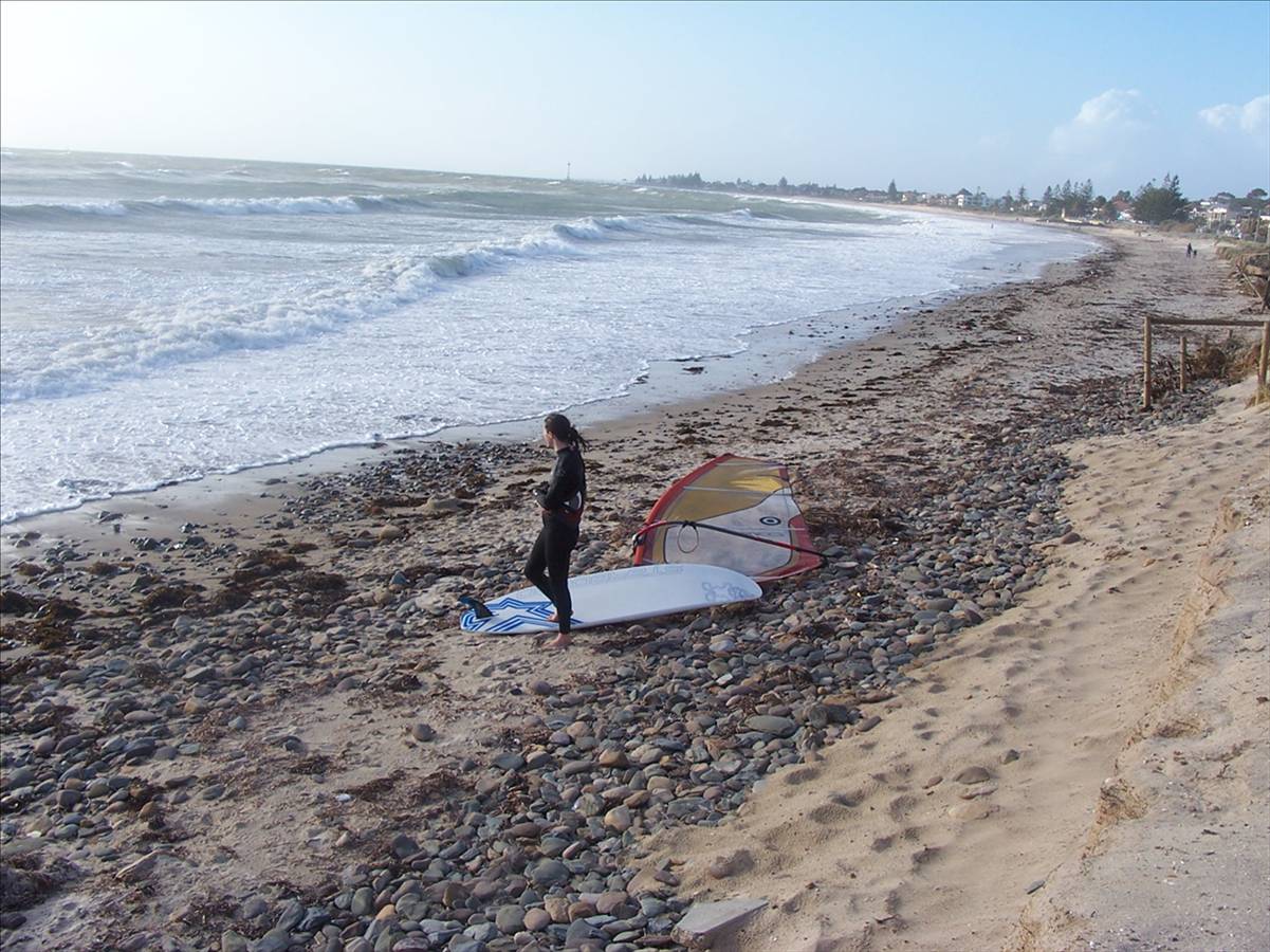 Kym at seacliff Sunday 