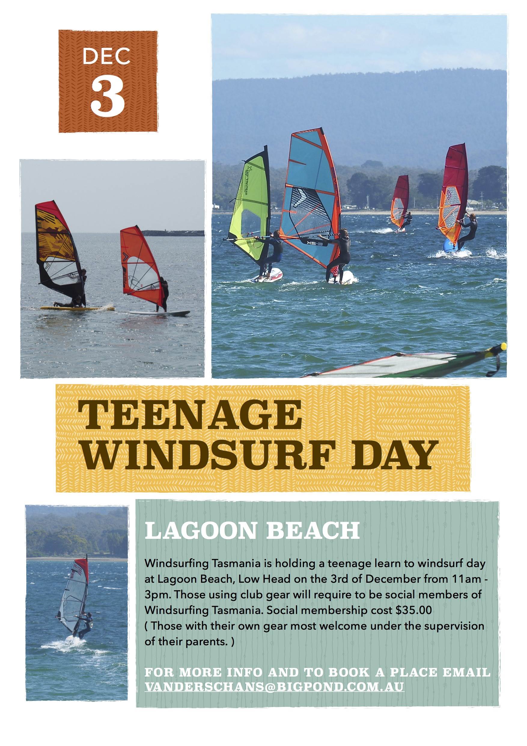 teenage windsurf day