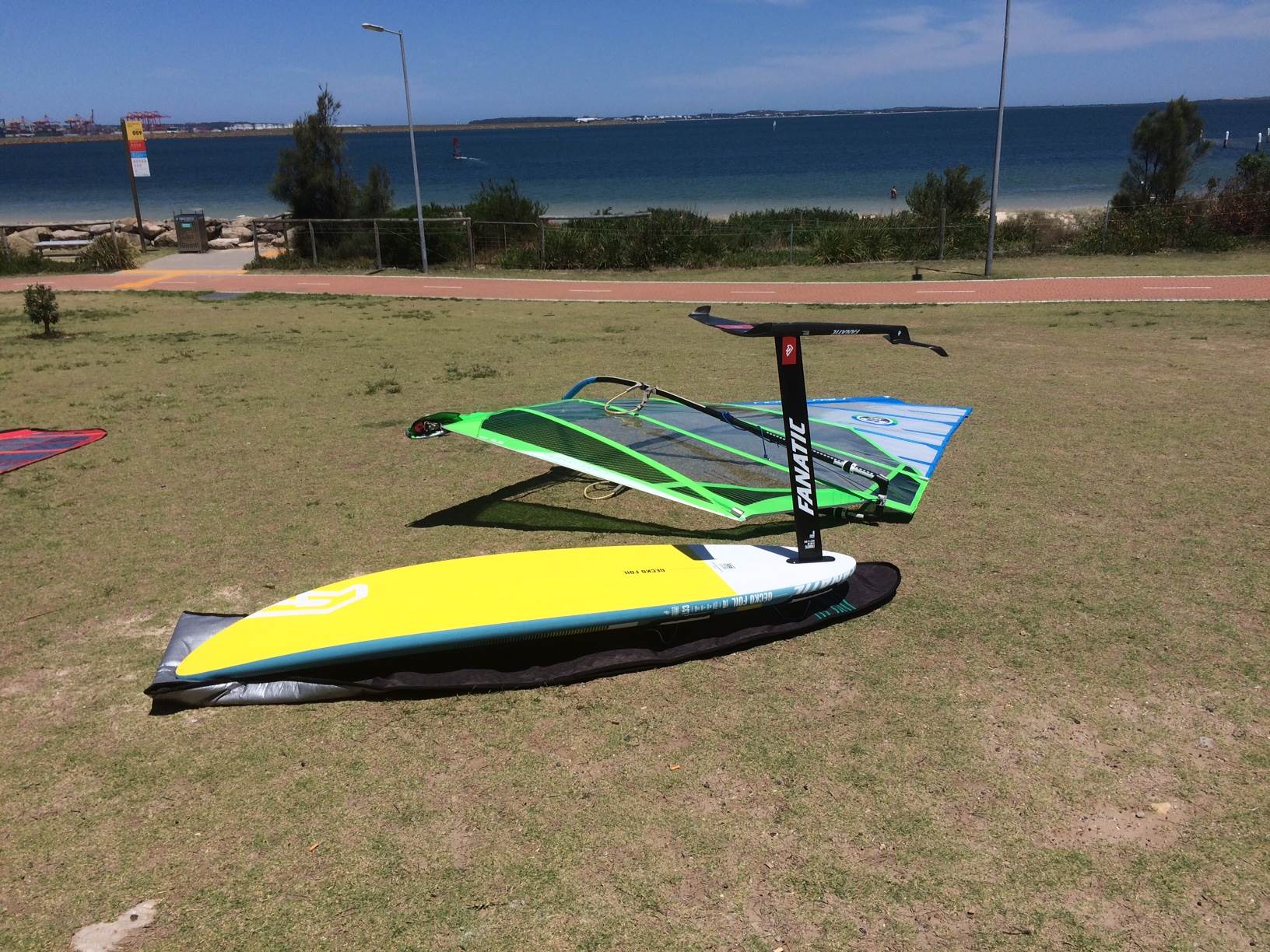 Fanatic H9 Foil with Fanatic Gecko Foil 122