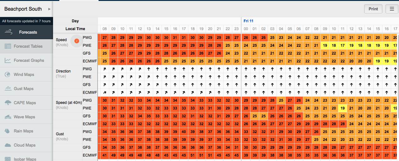 Predictwind LG 08-05-18 PM for Thursday-Friday