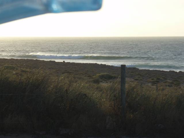 Sunset on fencies at The Gloo