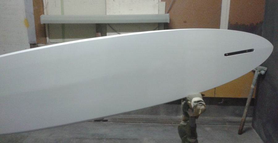 first coat white paint