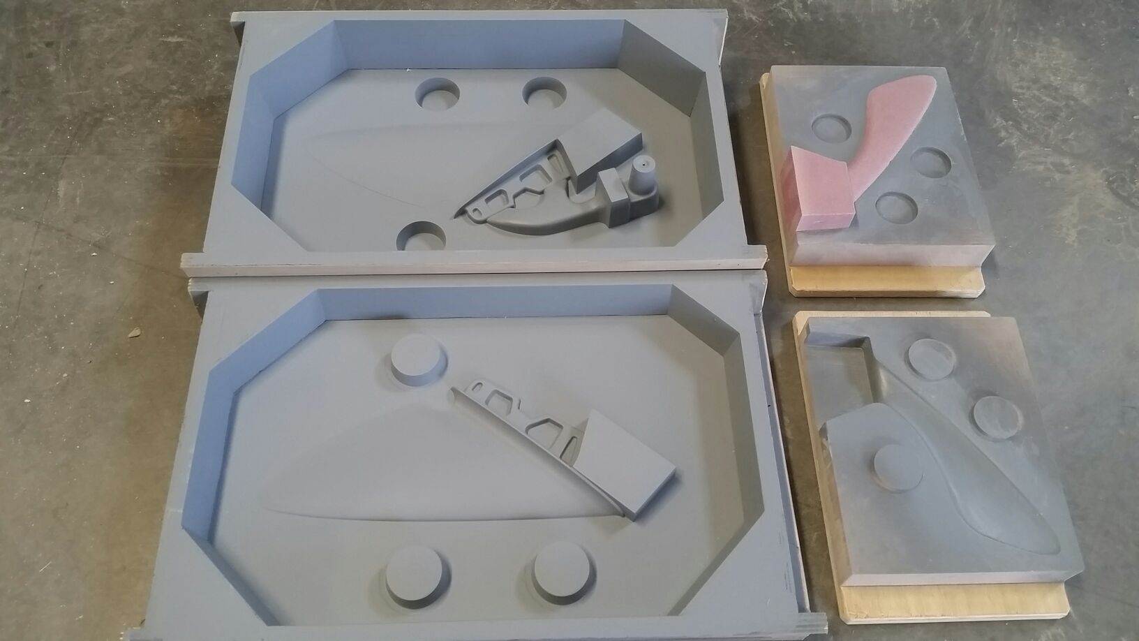 Final box patterns ready for casting FF22