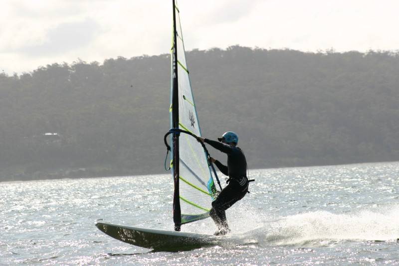 jimmy enjoying georges bay