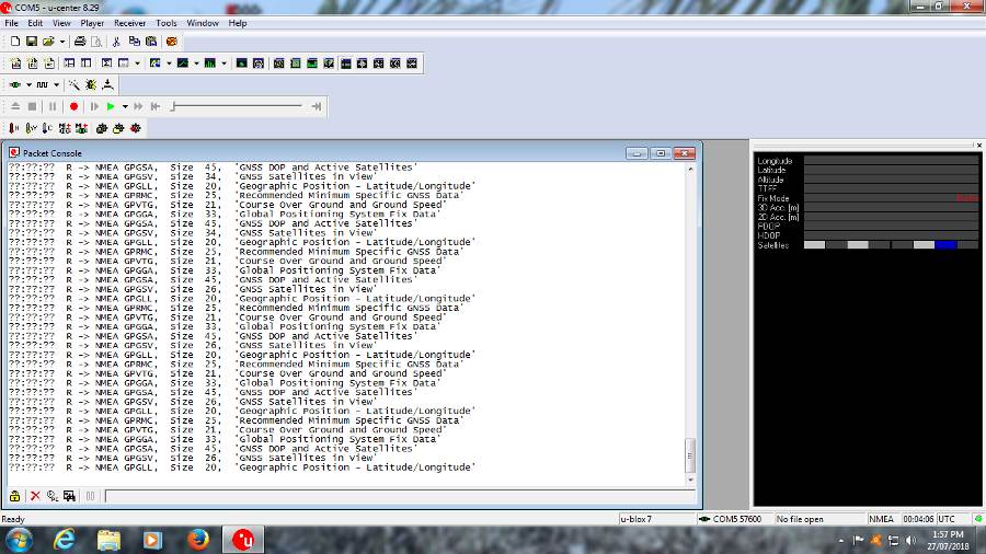 u center packet view