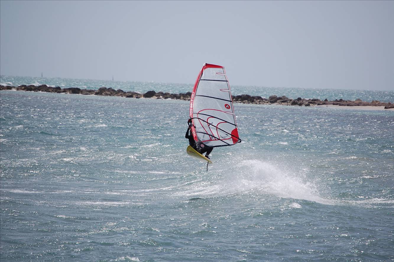 me taking in being the only one out at woodies point