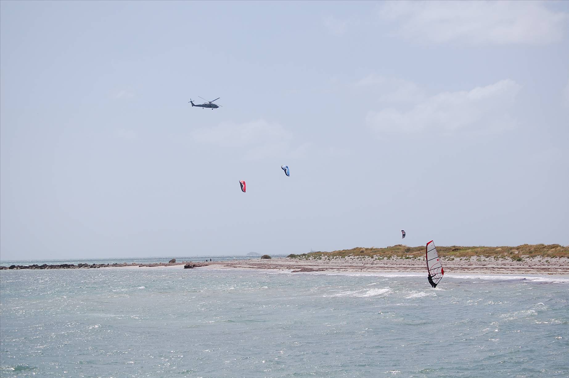 me taking in being the only one out at woodies point