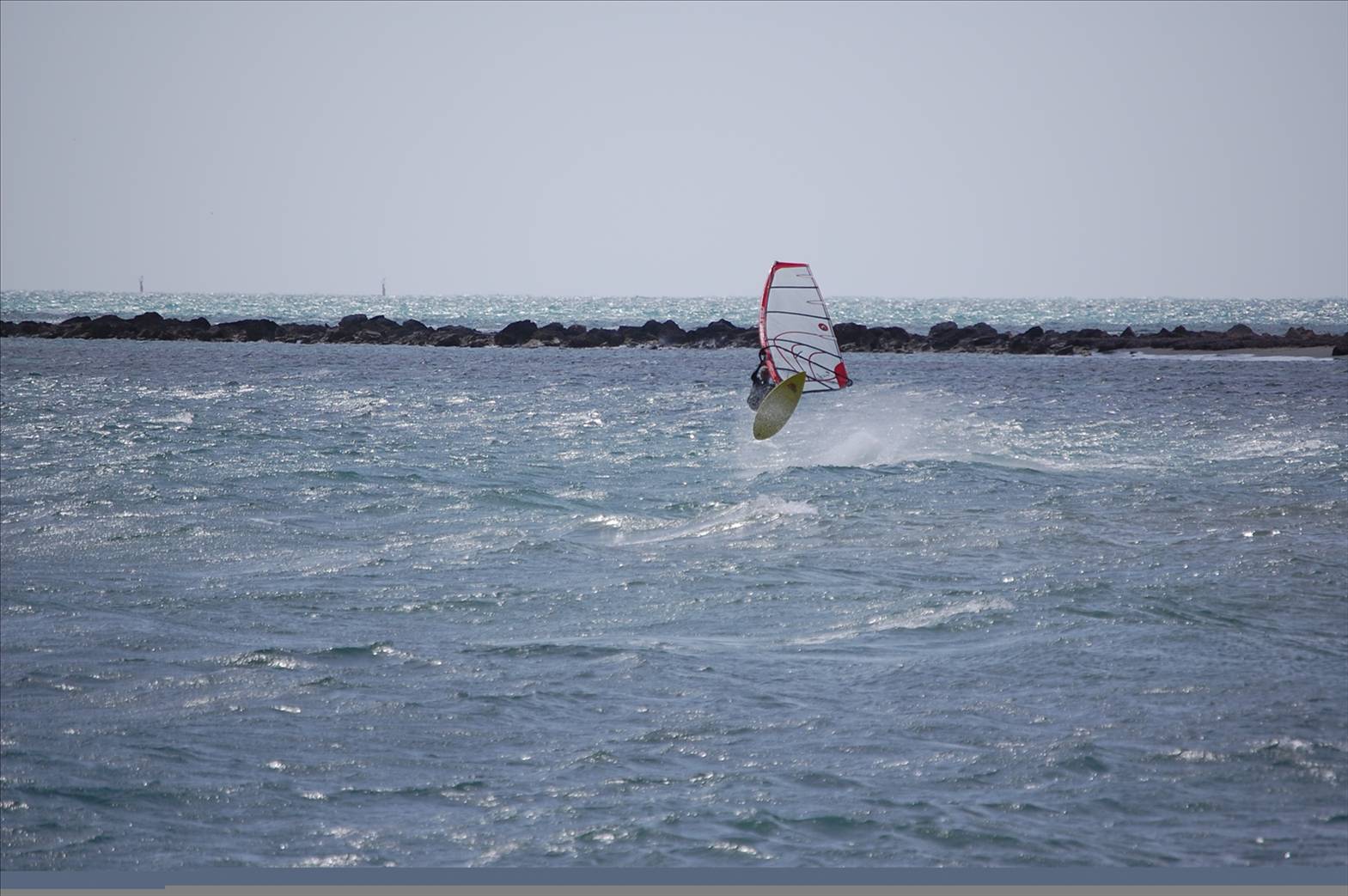 me taking in being the only one out at woodies point
