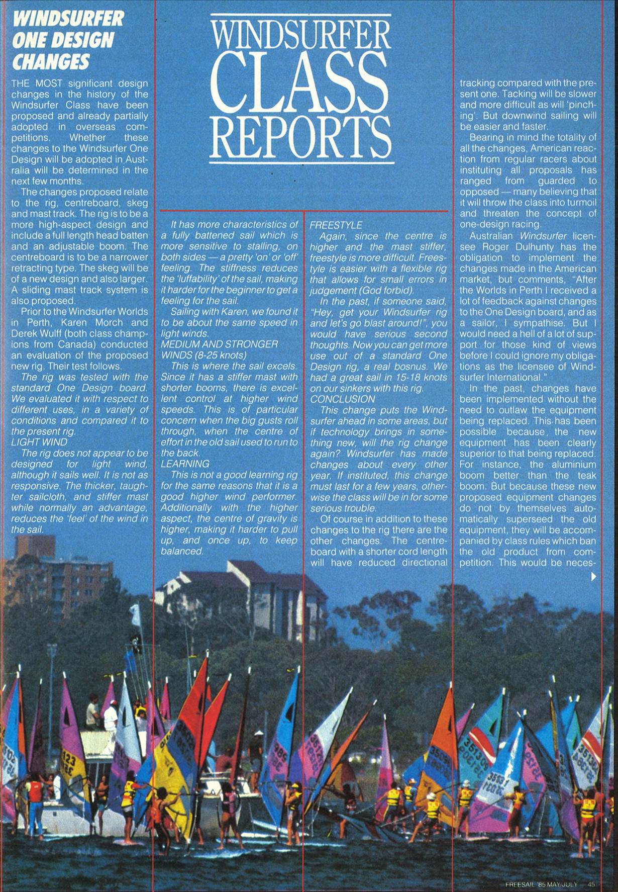 2nd gen windsurfer arguments