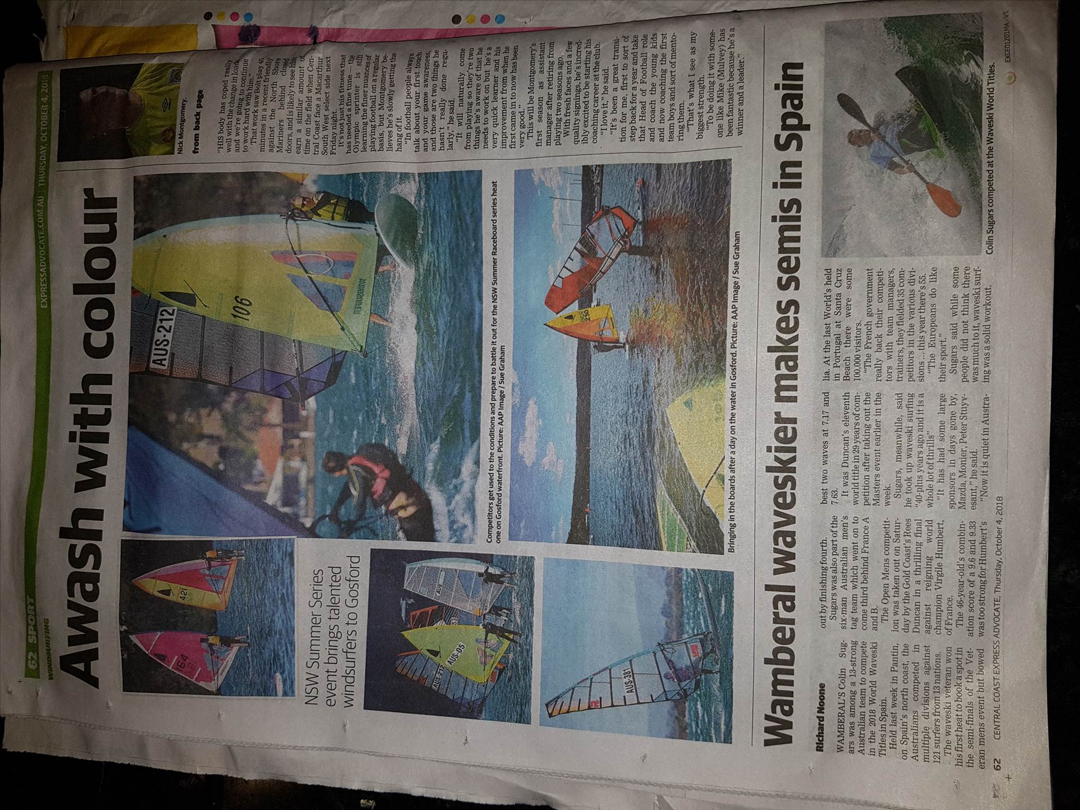 GSC Windsurfers 29th 30th sept 2018