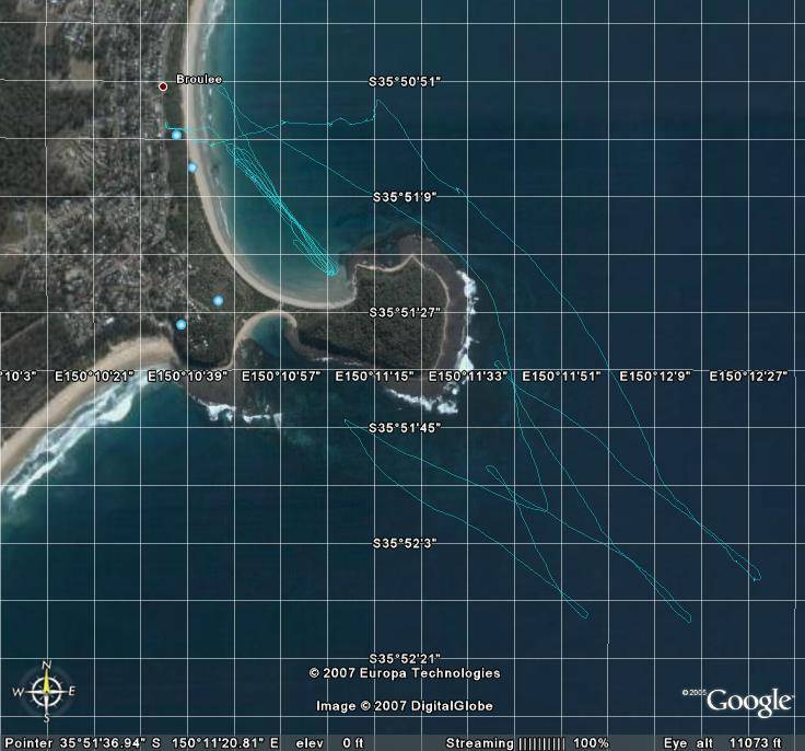 Broulee Island SE corner