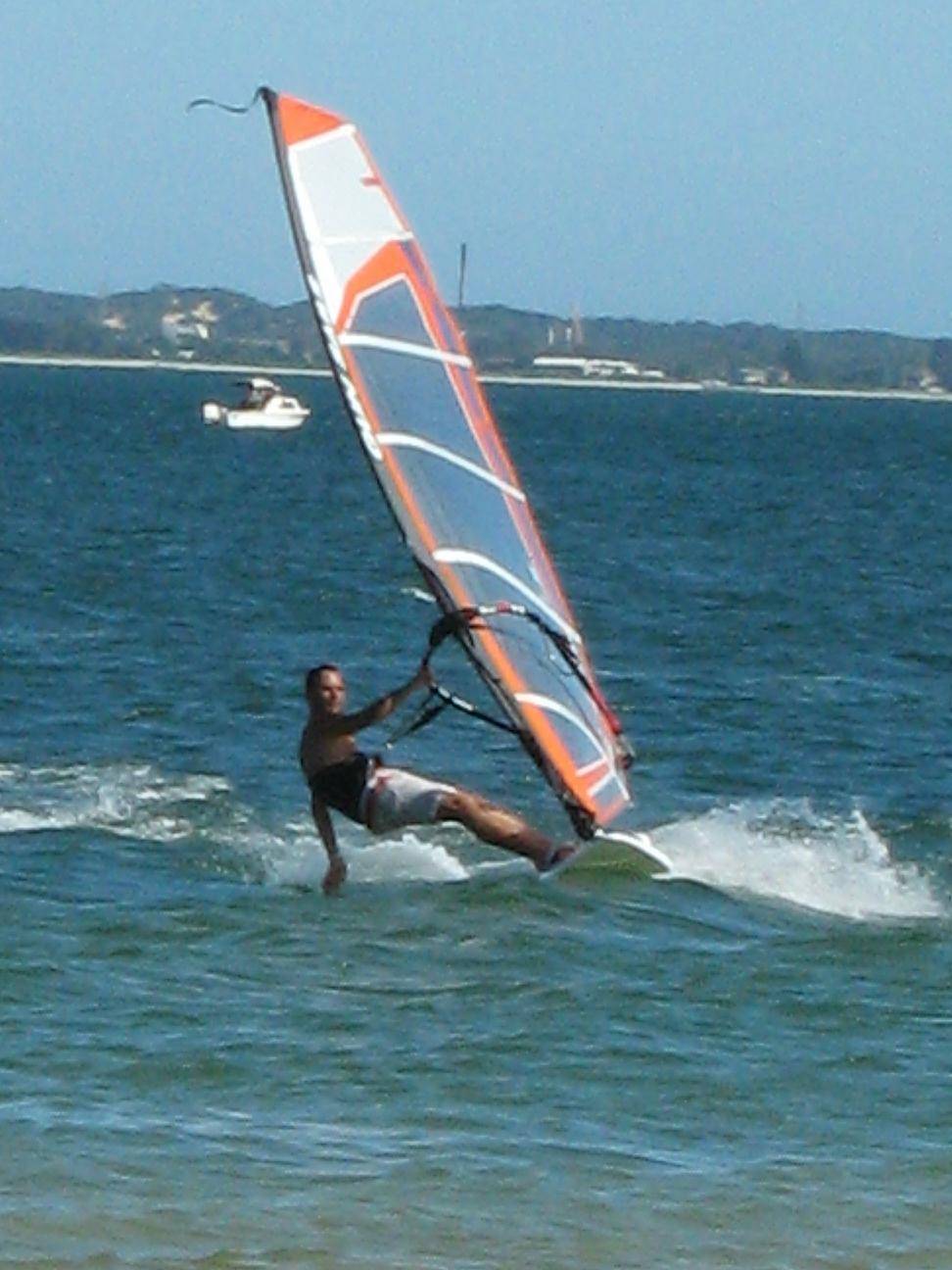 Windsurfing at Botany Bay