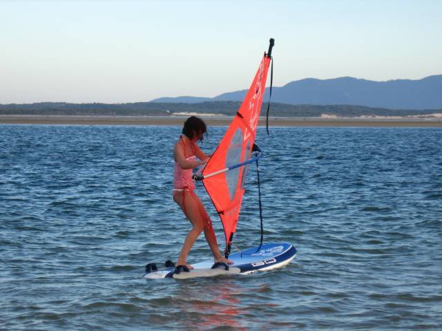 Jessie 60 seconds into first lesson