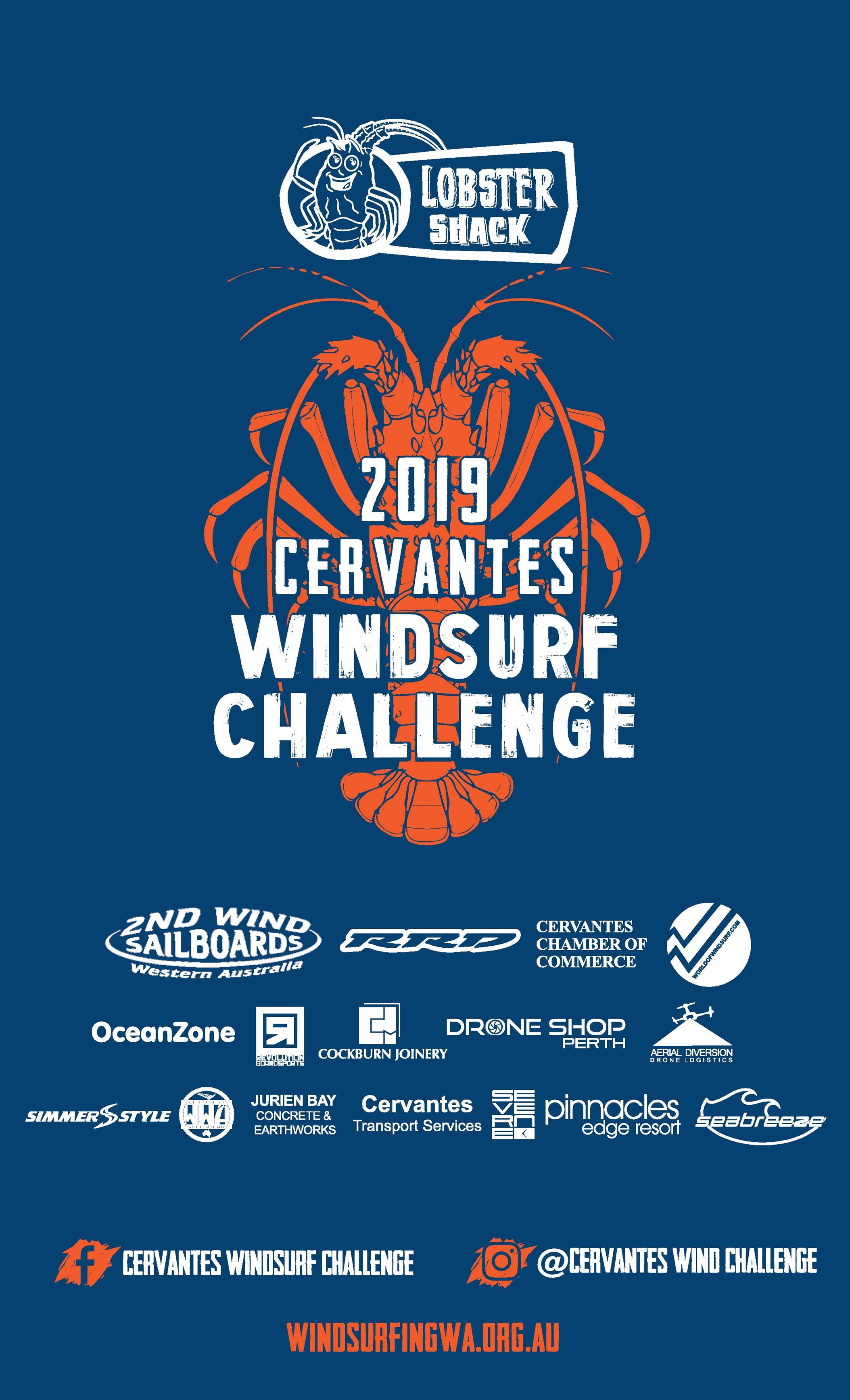 cervantes windsurf challenge tshirt front