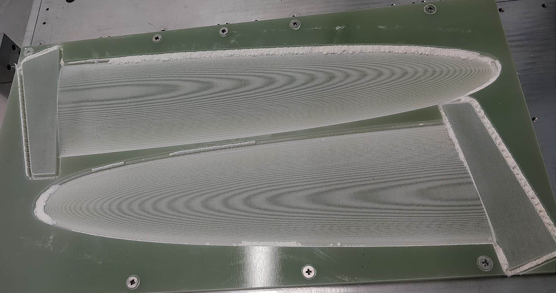 2nd Slalom Fin Samples