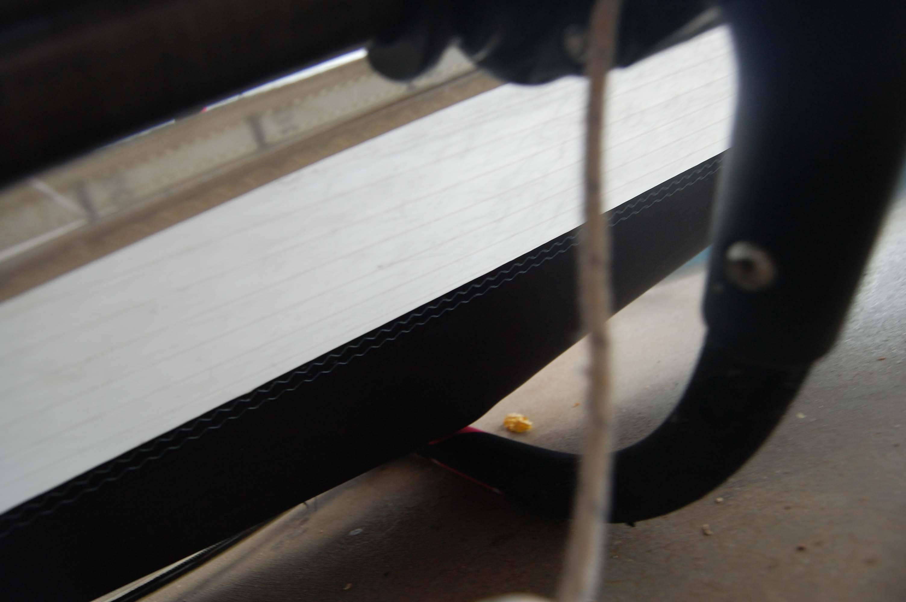 SF rigged for light wind