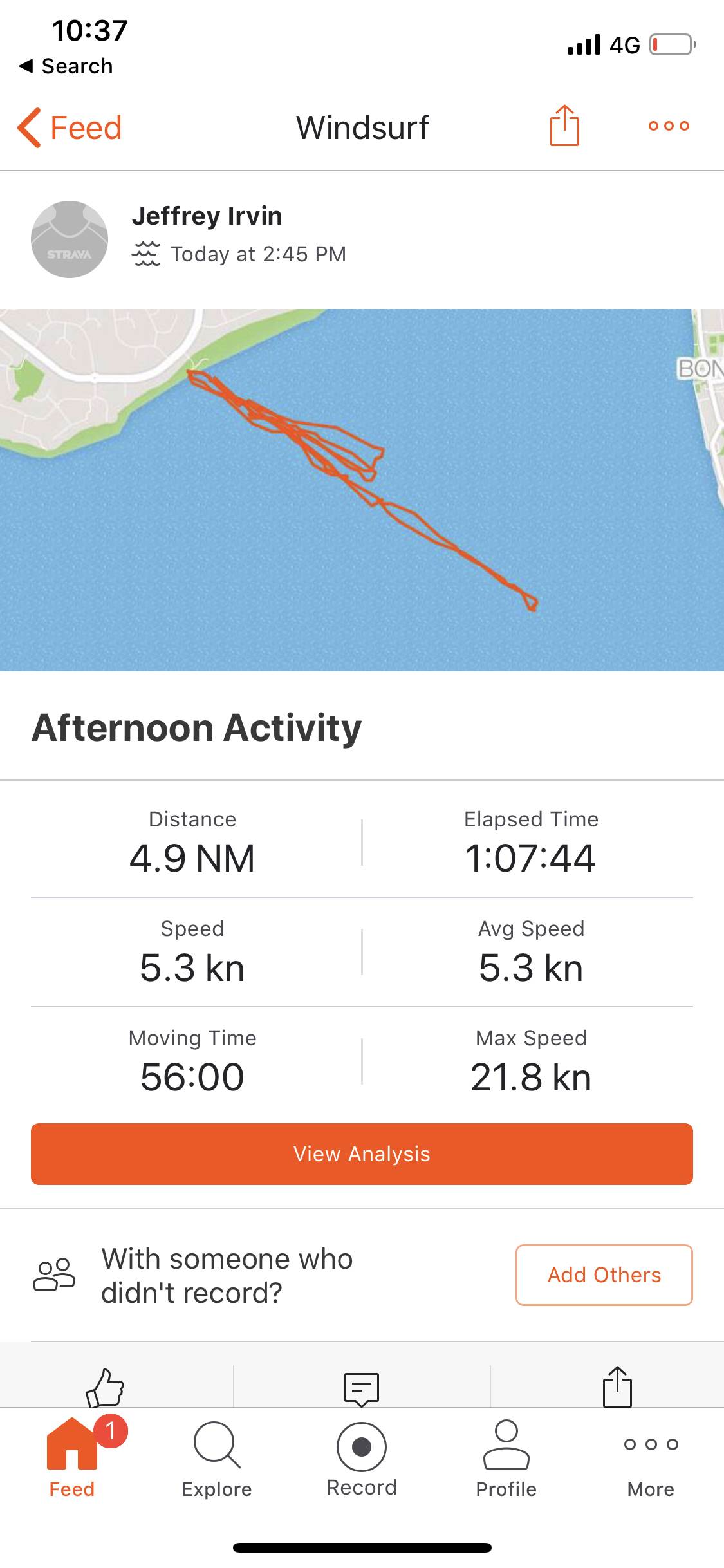 sandstone in NE wind