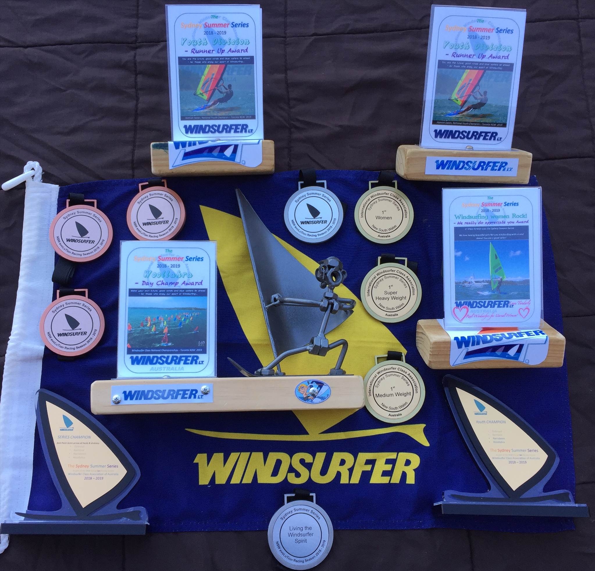 trophies and medallions sydney summer series 2018 - 2019