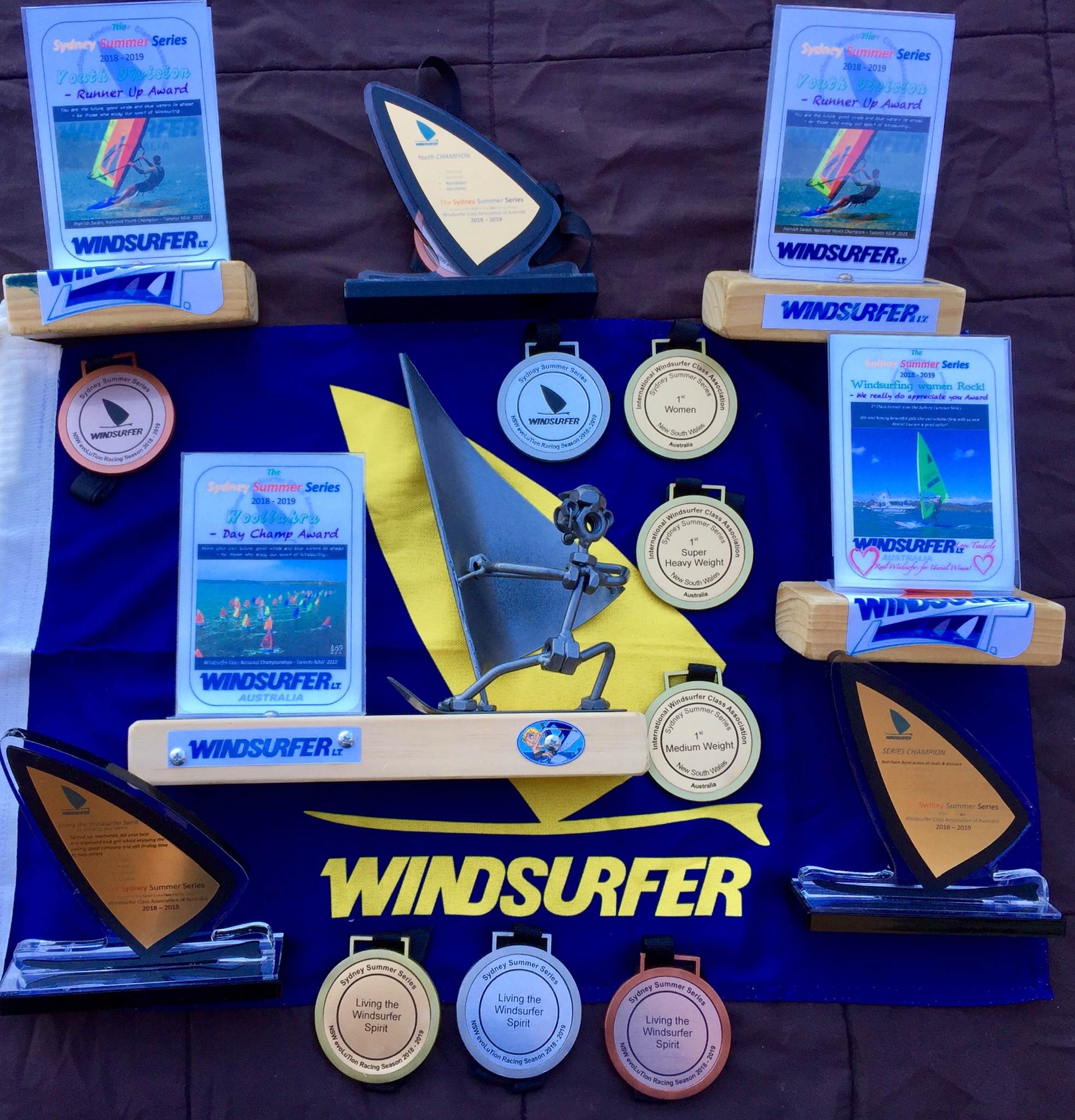 trophies and medallions sydney summer series 2018 - 2019