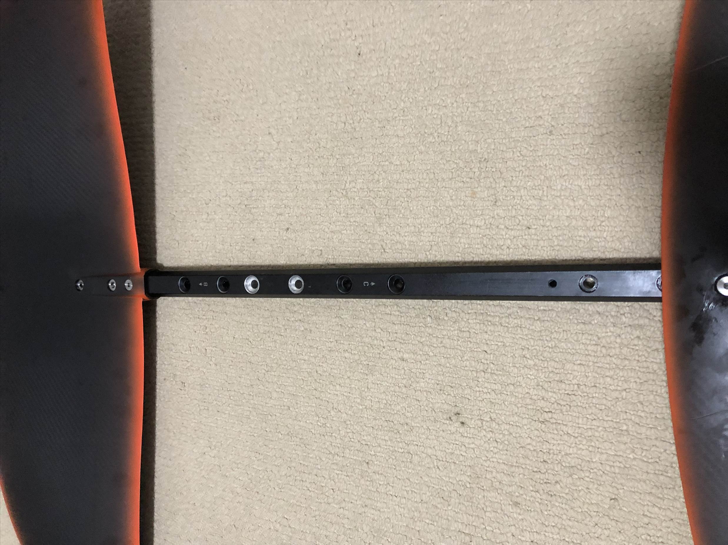 New holes in fuselage