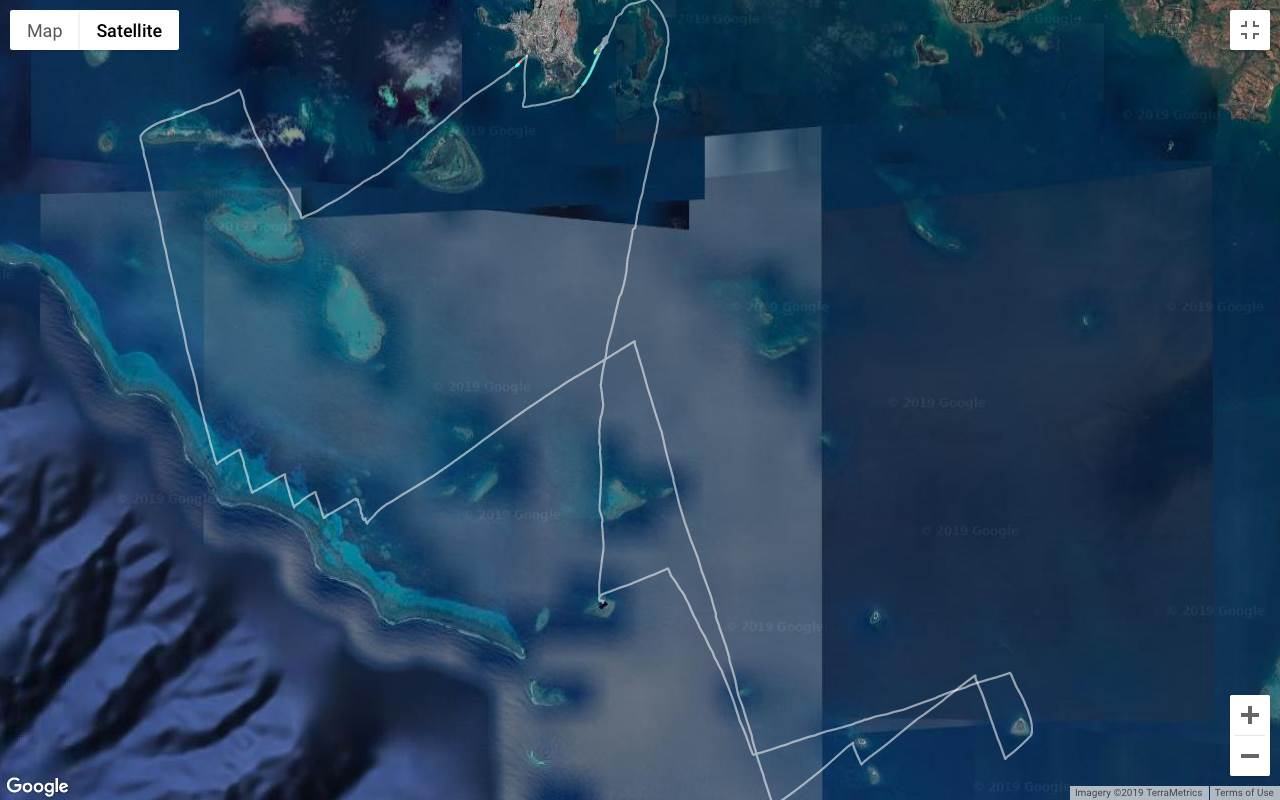 Marathon tour of islands