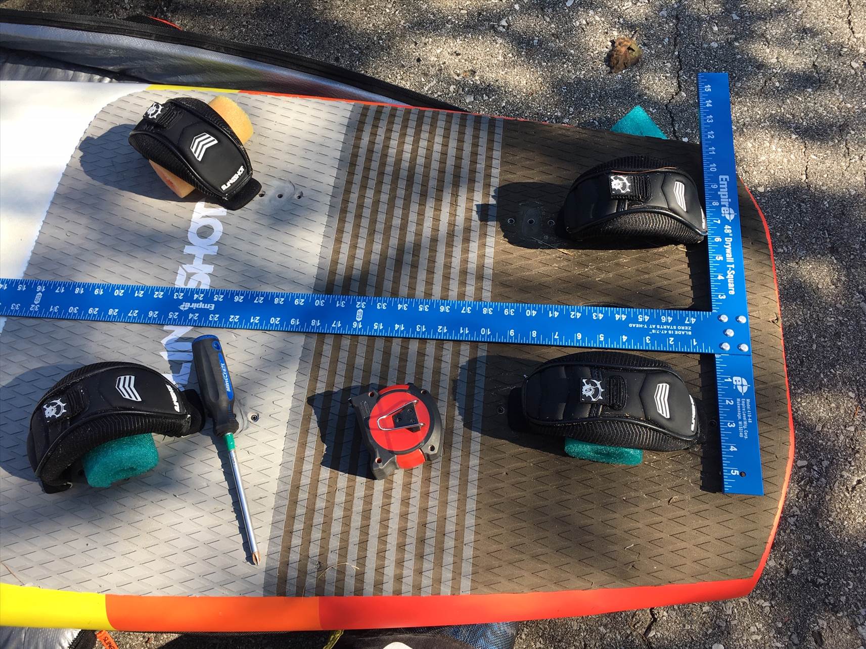 Wizard 125 footstraps