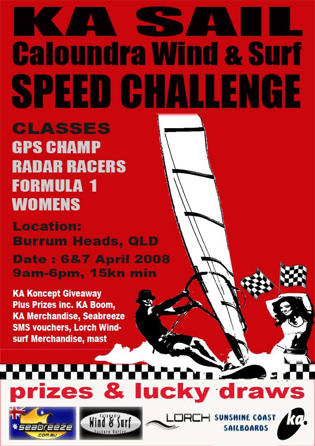 KA Caloundra Wind & Surf Speed Challenge